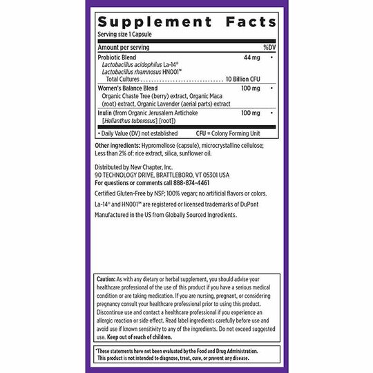 Women's Daily Probiotic, NCH